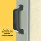 Mosquiteira Corredeira Cinza 0,60 X 1,00 M Com Tela Resistent