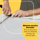 Mosquiteira Janela De Correr Branco 0,60 X 1,20m