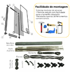 Mosquiteira Janela De Correr Branco 0,60 X 1,20m