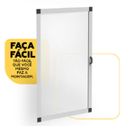 Mosquiteira Janela De Correr Cinza 1,00 X 1,20m