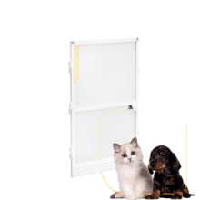 Mosquiteira Para Porta 100x2,10 Branca Com Tela Resistente À