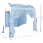 Mosquiteiro para Cama Montessoriana Infantil Azul