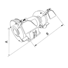 Moto Esmeril Tramontina Bivolt 1-2hp 368w 42400-200