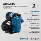 Motobomba Autoaspirante Aqua35 0,6 Hp 220v Aquastrong