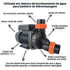 Motobomba Bomba Hidromassagem Banheira  Aquecedor Fspa22 1/2