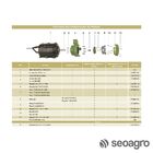 Motobomba Centrífuga Submersível Bcs-205 2cv Trif 380v Schnei