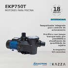 Motobomba Para Piscina Ekp750t 0,5 Hp Aquastrong