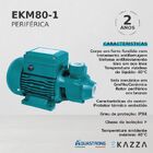 Motobomba Periférica Ekm80-1 1,0 Hp Aquastrong