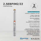 Motobomba Submersa Multiestágio 2,5'' 0,75hp 2/22 220v Aquast