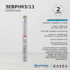 Motobomba Submersa Multiestágio 3'' 0,75 Hp 3/11 220v Aquastr