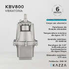 Motobomba Submersa Vibratória KBV800 360W 220V - Ekazza