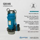 Motobomba Submersível Qdx6-18-0.75la 1,0 Hp Aquastrong