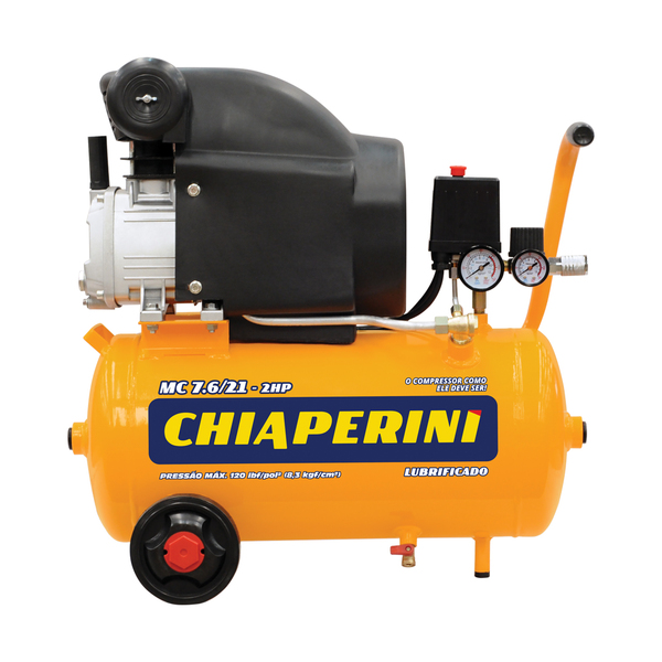 Motocompr. 7.6/21L 2HP-220 VOLTS S/KIT - Chiaperini