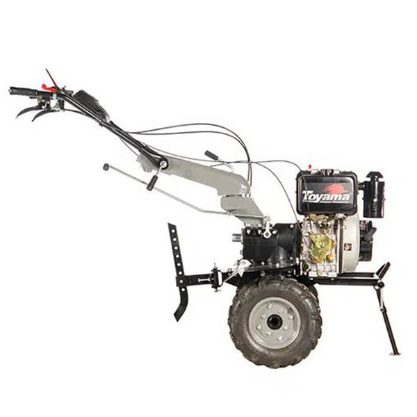 Motocultivador A Diesel 4t Toyama Tdt135r8-xp 418cc Partida Manual