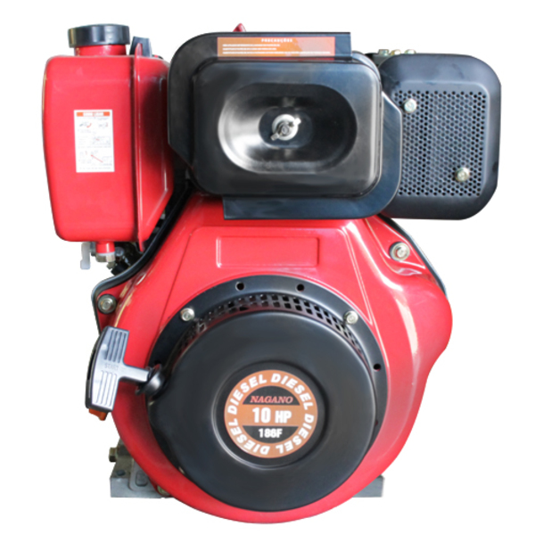 Motor a Diesel 4 Tempos 10 HP 418 Cilindradas Partida Manual