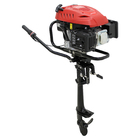 Motor De Popa A Gasolina 6.5 Hp 196cc 4 Tempos Preto