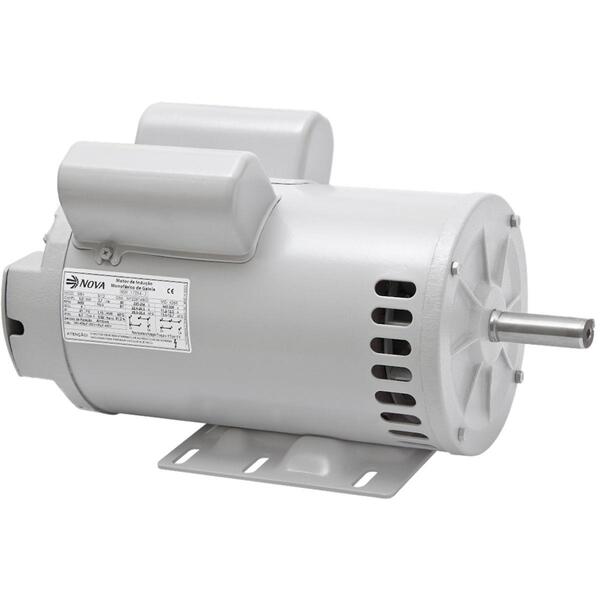 Motor Eletrico Nova Motores 3/4cv 2 Polos Ip21 Monofasico 110