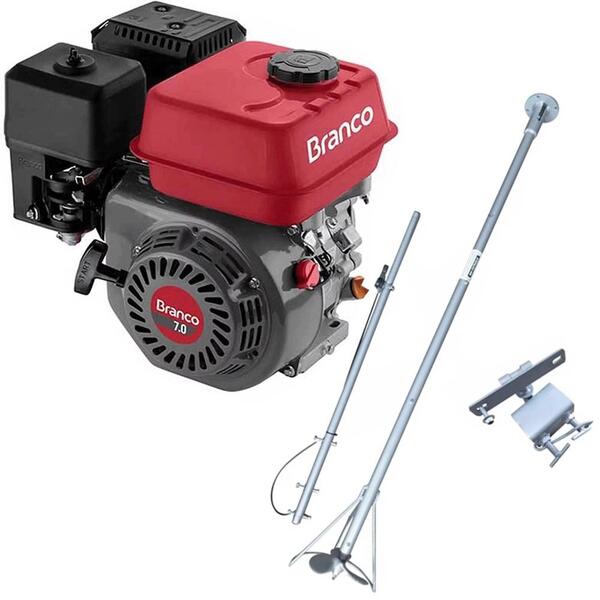 Motor Estacionário 7.0cv 4t Com Rabeta Curta 1,50 Metros