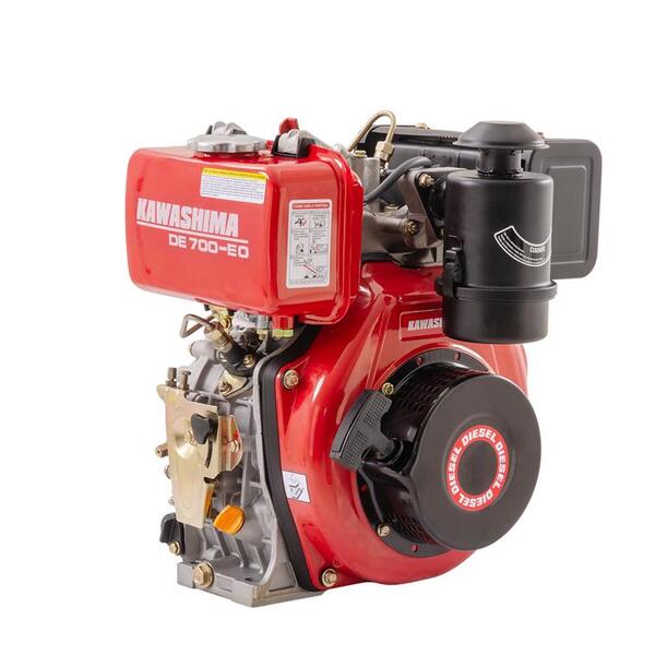 Motor Estacionário Diesel Kawashima De-700eo 296cc 7hp Compar
