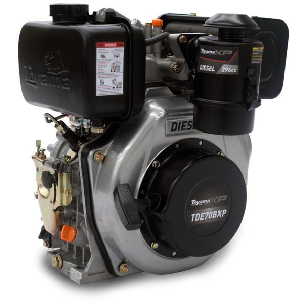 Motor Multiuso Tde70bxp 6.7hp 4t Diesel Eixo 1" Filtro Banho