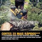 Motosserra a Bateria Dewalt DCCS670B 60v 4064cm