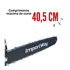 Motosserra Elétrica 2400w - 60hz (127v)