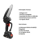 Motosserra Elétrica Portátil It-blue 6 Polegadas 21v Bilvot