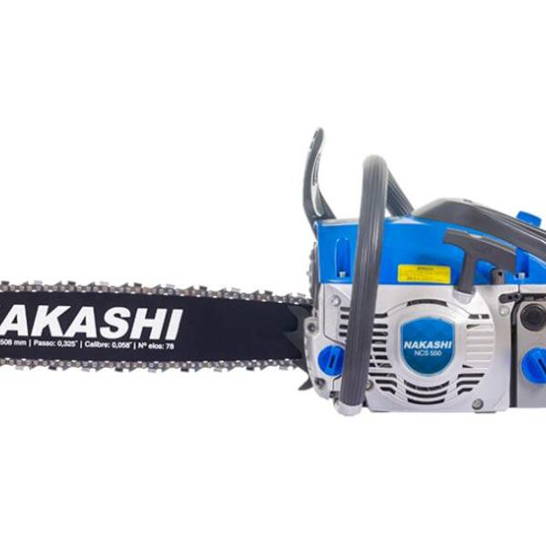 Motosserra Nakashi Ncs550 54,6cc Barra 20'' Com Corrente 325'