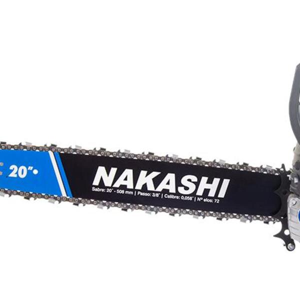 Motosserra Nakashi Ncs650 65,1cc Barra 20'' Com Corrente 3/8'' 058
