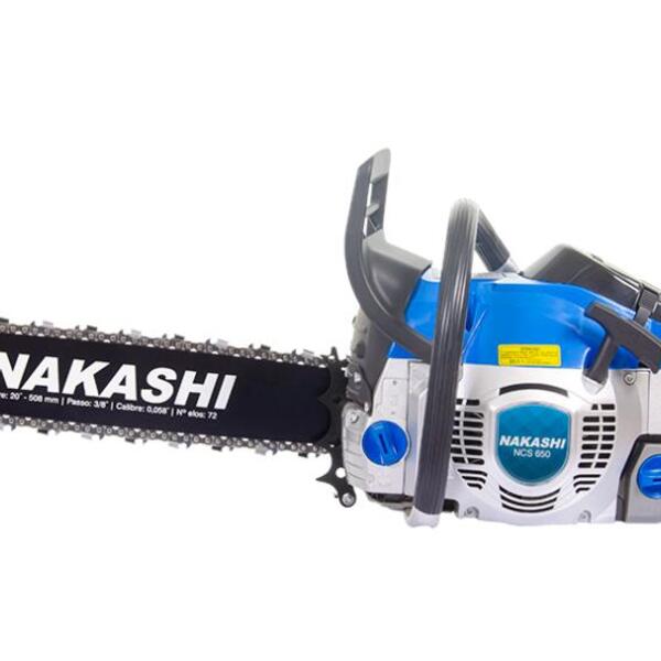 Motosserra Nakashi Ncs650 65,1cc Barra 20'' Com Corrente 3/8'' 058