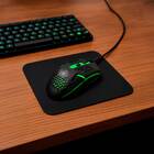 Mouse 5+ Gamer Start 2.0 Ergonômico Preto/verde - 015-0091