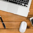 Mouse Bright S/fio Branco Ms001