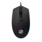 Mouse Gamer Black Hoopson Bird 2400 Dpi Rgb Gt-1200 - Hoopson