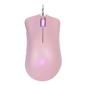 Foto de Mouse Gamer Boreal Led 5 Botoes 7.200 Dpi Pink Oex Ms319