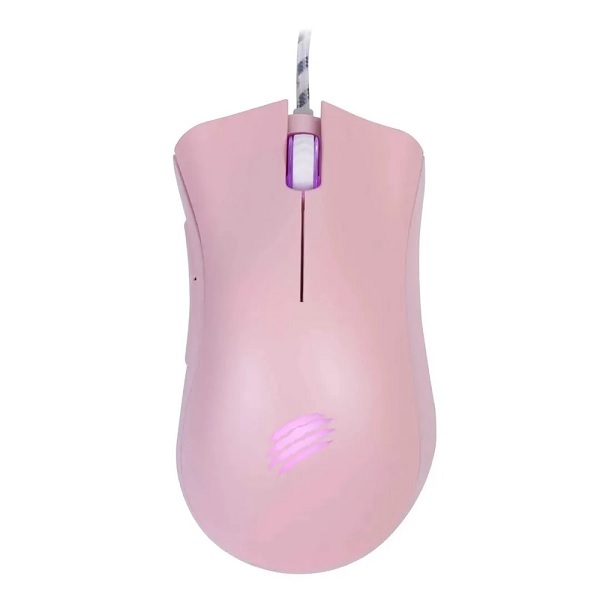 Mouse Gamer Boreal Led 5 Botoes 7.200 Dpi Pink Oex Ms319