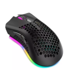 Mouse Gamer Colmeia Para Jogo Knup Rgb 7200 Dpi Cor Preto