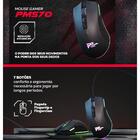 Mouse Gamer Com Fio Sensor Óptico De Alta Precisão Philco 552
