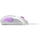 Mouse Gamer Cooler Master Mm720 Branco Mate Rgb Ultraleve Sen