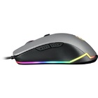 Mouse Gamer Cronos Rgb 5 Botoes 7.200 Dpi Oex Ms320 Cinza