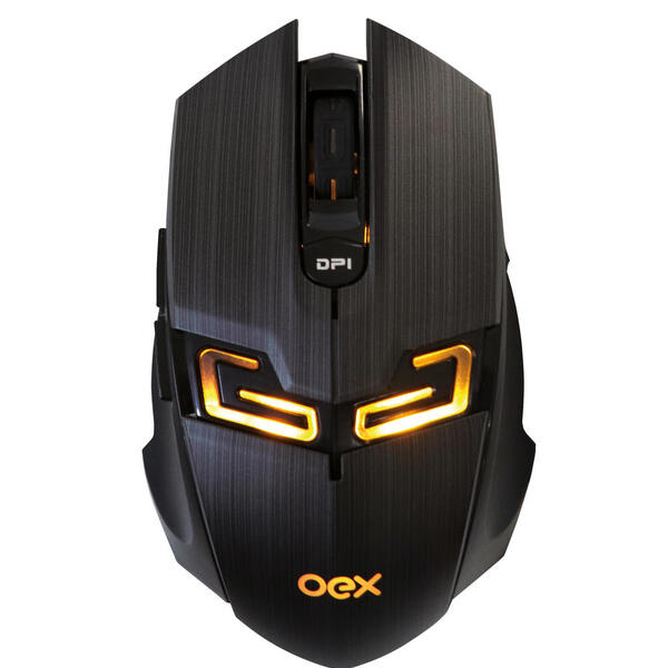 Mouse Gamer Killer Ms312 - Led Laranja - 6 Botoes - 4.000dpi