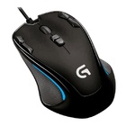 Mouse Gamer Logitech G300s Usb 2500dpi 1ms 9 Botoes Preto 910