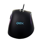 Mouse Gamer Macro 8 Botões 4000dpi Usb Led Weapon Ms317 Oex