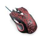 Mouse Gamer Multilaser 2400dpi 6 Botões Preto Com Led- Mo250