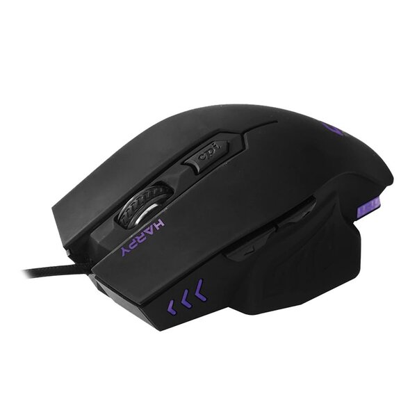 Mouse Gamer Optico C3 Tech Mg-100bk Harpy Preto