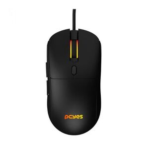 Mouse Gamer Pcyes Basaran Black Vulcan - 12400 Dpi - Rgb - 6 Botoes ...