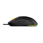 Mouse Gamer Pcyes Basaran Black Vulcan - 12400 Dpi - Rgb - 6