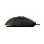 Mouse Gamer Pcyes Basaran Black Vulcan - 12400 Dpi - Rgb - 6