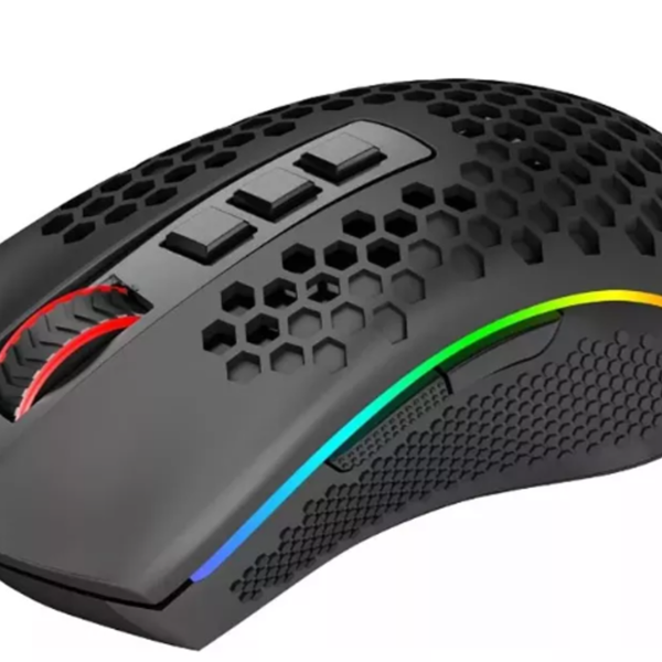 Mouse Gamer Recarregável Rgb Sem Fio 16000 Dpi Redragon Storm