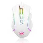 Mouse Gamer Redragon Griffin Lunar White Com Led Rgb - M607