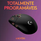 Mouse Gamer Sem Fio Logitech G305 Lightspeed Com 6 Botões Pro